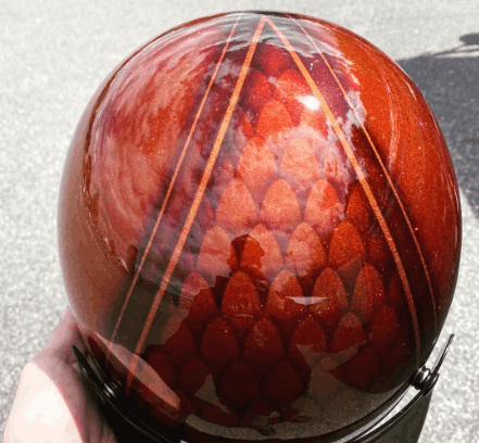 Dragon Scales Airbrush Stencils