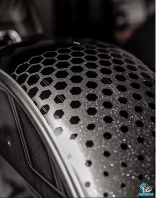 Fading Hex Airbrush Stencils