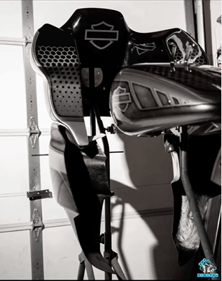 Fading Hex Airbrush Stencils